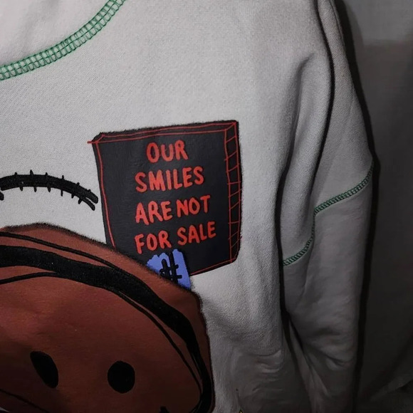 Forever 21 X Ron Bass 1984 Womens‎ Love Graphic Hoodie Sweatshirt 1X - Picture 4 of 7